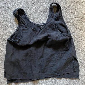 Ilana Kohn Linen Crop Tank
